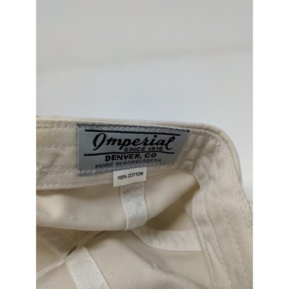 Vintage 65th Senior PGA Championship 2004 Slideback Hat Cream Embroidered Logo - Picture 10 of 10